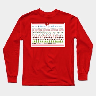 Ugly Christmas Design Long Sleeve T-Shirt